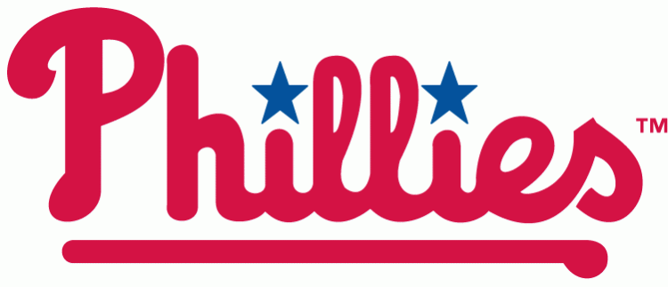 Philadelphia Phillies 1992-2018 Wordmark Logo iron on heat transfer